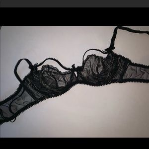 Unlined L’Agent Bra (34C)